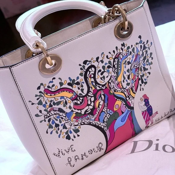 Dior Lady D-Lite Bag – Limited Edition “Vive L’Amour” by Niki de Saint Phalle - Picture 2 of 12